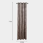 7ft. Grey Velvet Door Curtain, , small image number null
