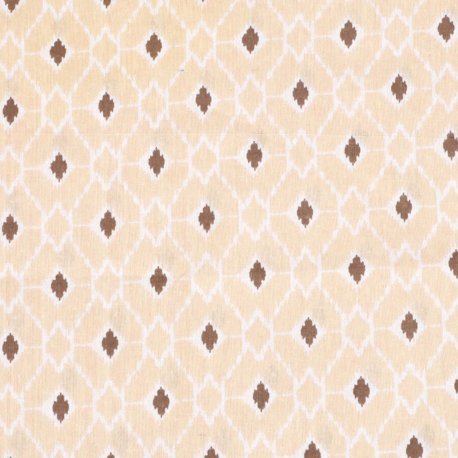Beige Cotton Pillow Cover, , large image number null
