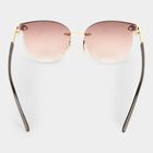Women's Metal Gradient Square Sunglasses, , small image number null