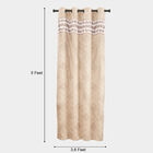 5ft. Off-White Polyester Curtain, , small image number null