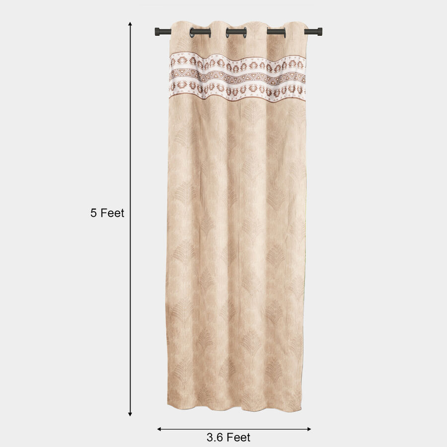 5ft. Off-White Polyester Curtain, , large image number null