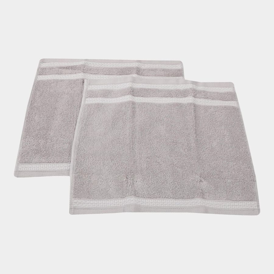 Cotton Face Towel, 360 GSM, 30 X 30 cm, , large image number null