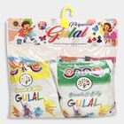 Organic Gulal, Pack of 4 Colors - Green, Yellow, Blue, Red, , small