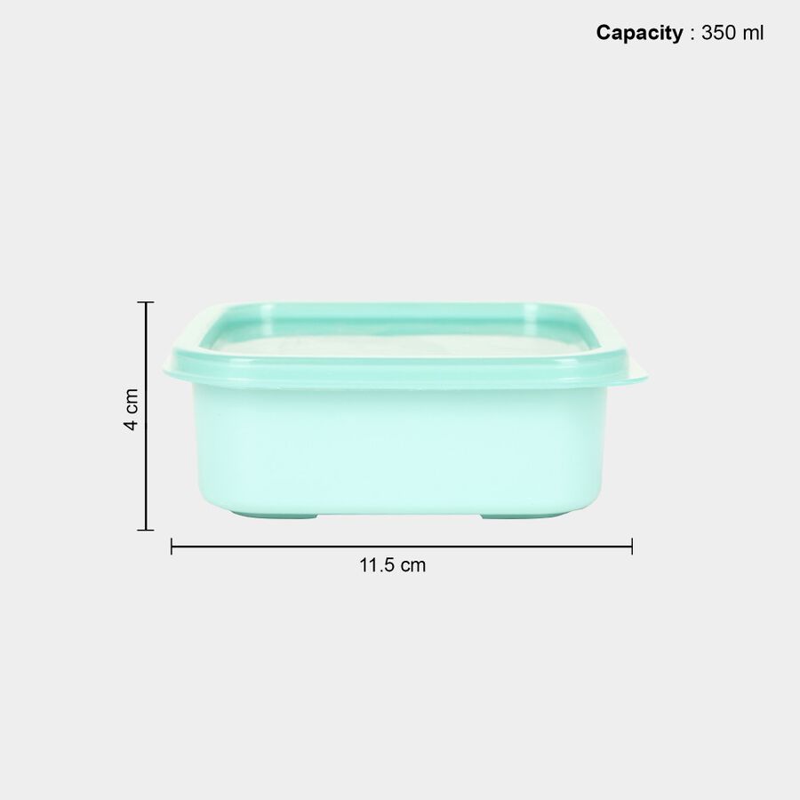 Air-Tight Plastic Container, Set of 4 - 350 ml, , large image number null