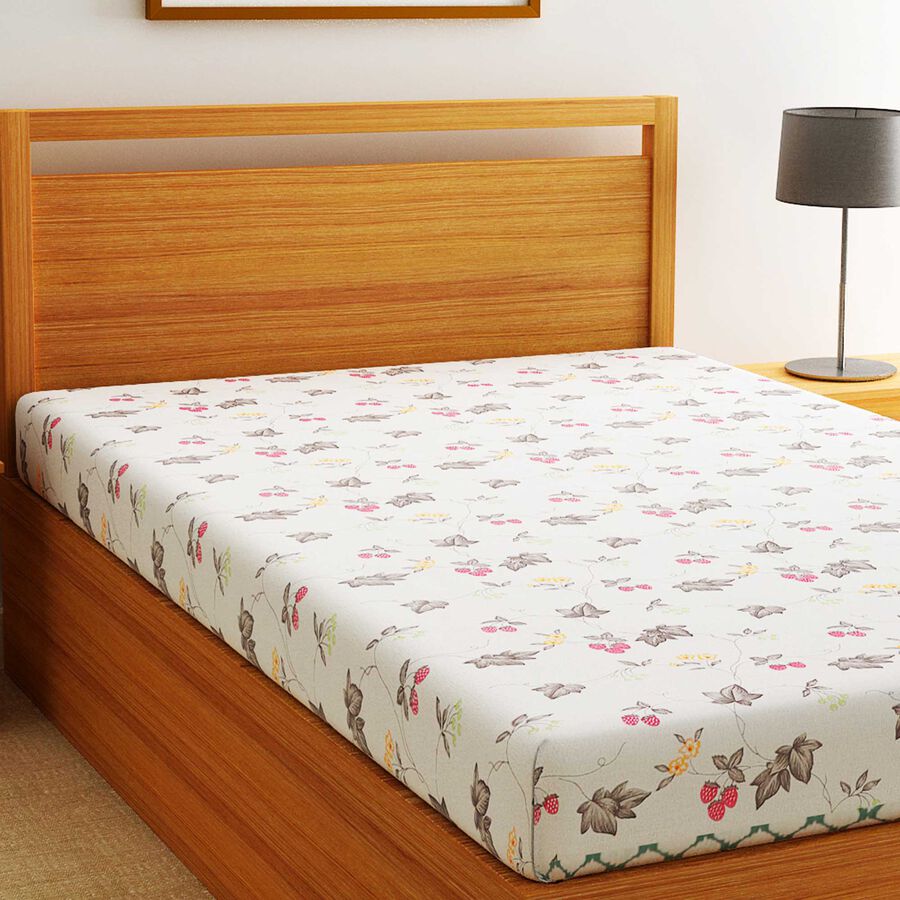 104 TC Cotton Single Bedsheet, , large image number null