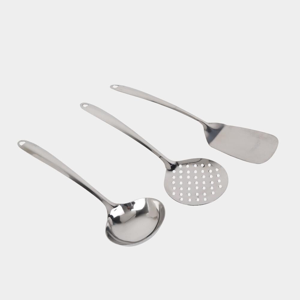 Steel Kitchen Tool Set, Set of 3 Steel Kitchen Tool Set, Set of 3