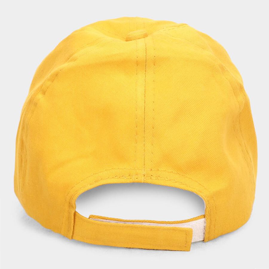 Kids' Yellow Cotton Cap, , large