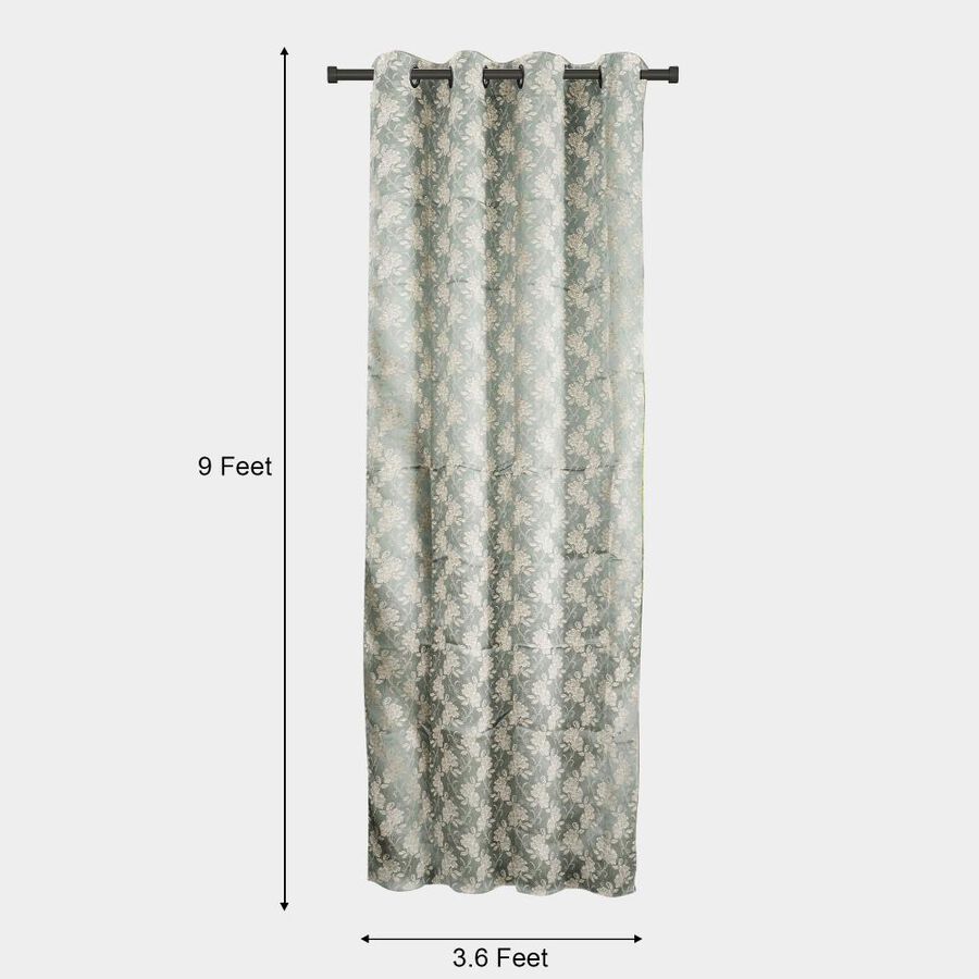 9ft. Green Polyester Curtain, , large image number null