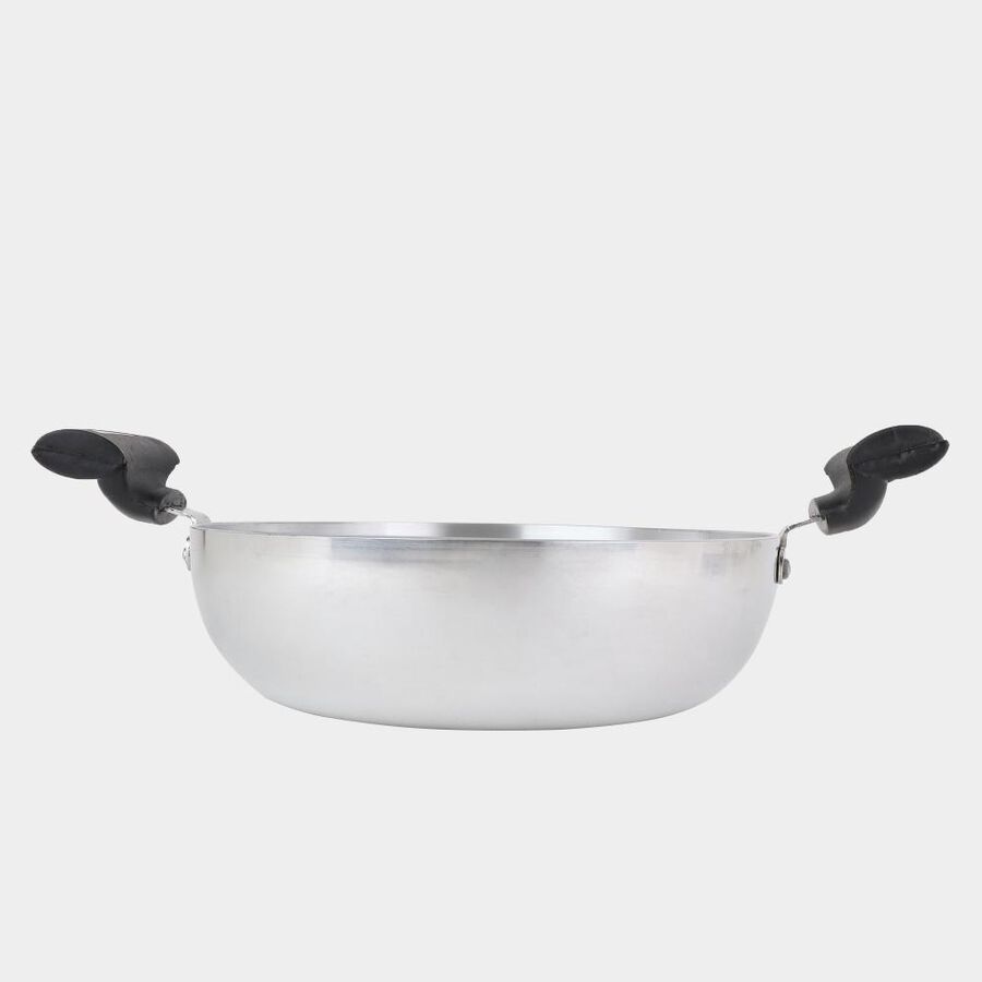 2 L Aluminum Kadhai, Induction Compatible, , large image number null