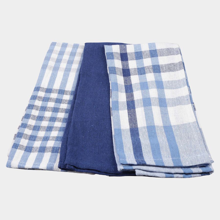 Set Of 3 Cotton Kitchen Napkin, , large image number null