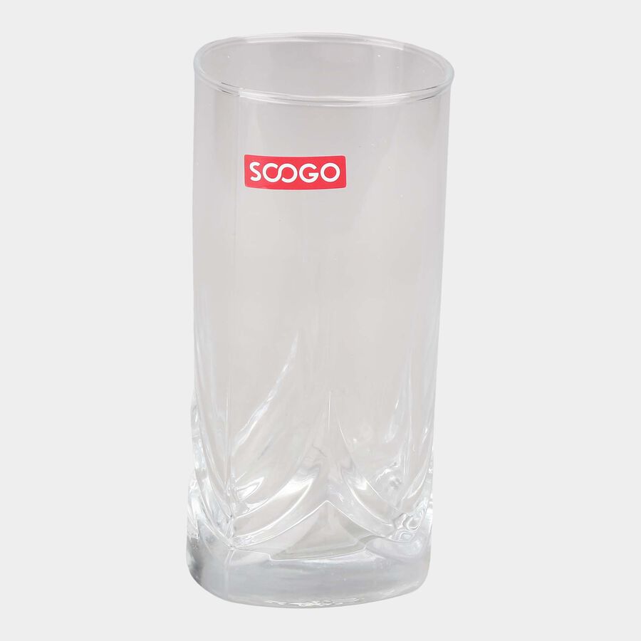 Glass Tumblers - Set Of 6, , large image number null