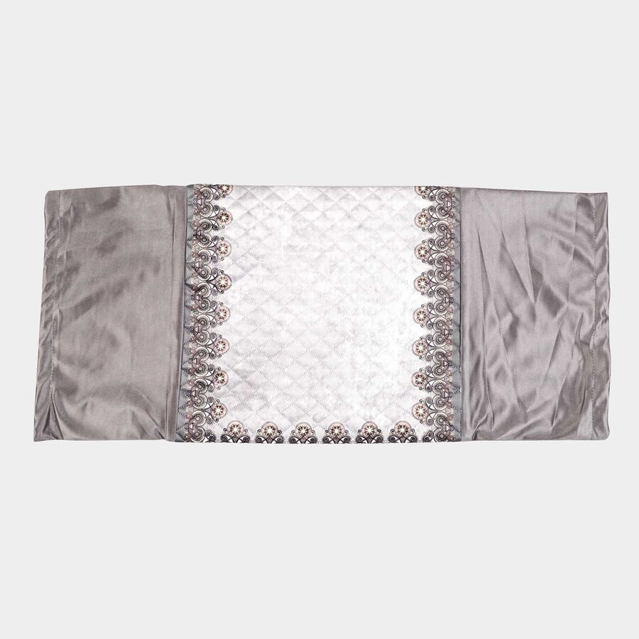 Grey Microfiber Bolster Cover, , large image number null