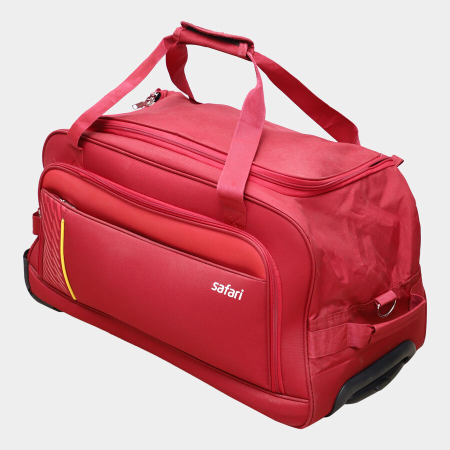 Red Polyester Duffle Trolley, , large image number null
