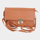 Women's Polyurethane Zipper Sling Bag, , small image number null