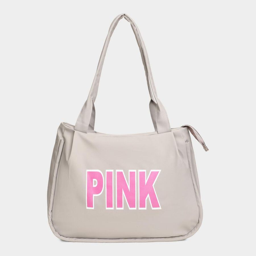 Grey Polyurethane Bag, , large image number null