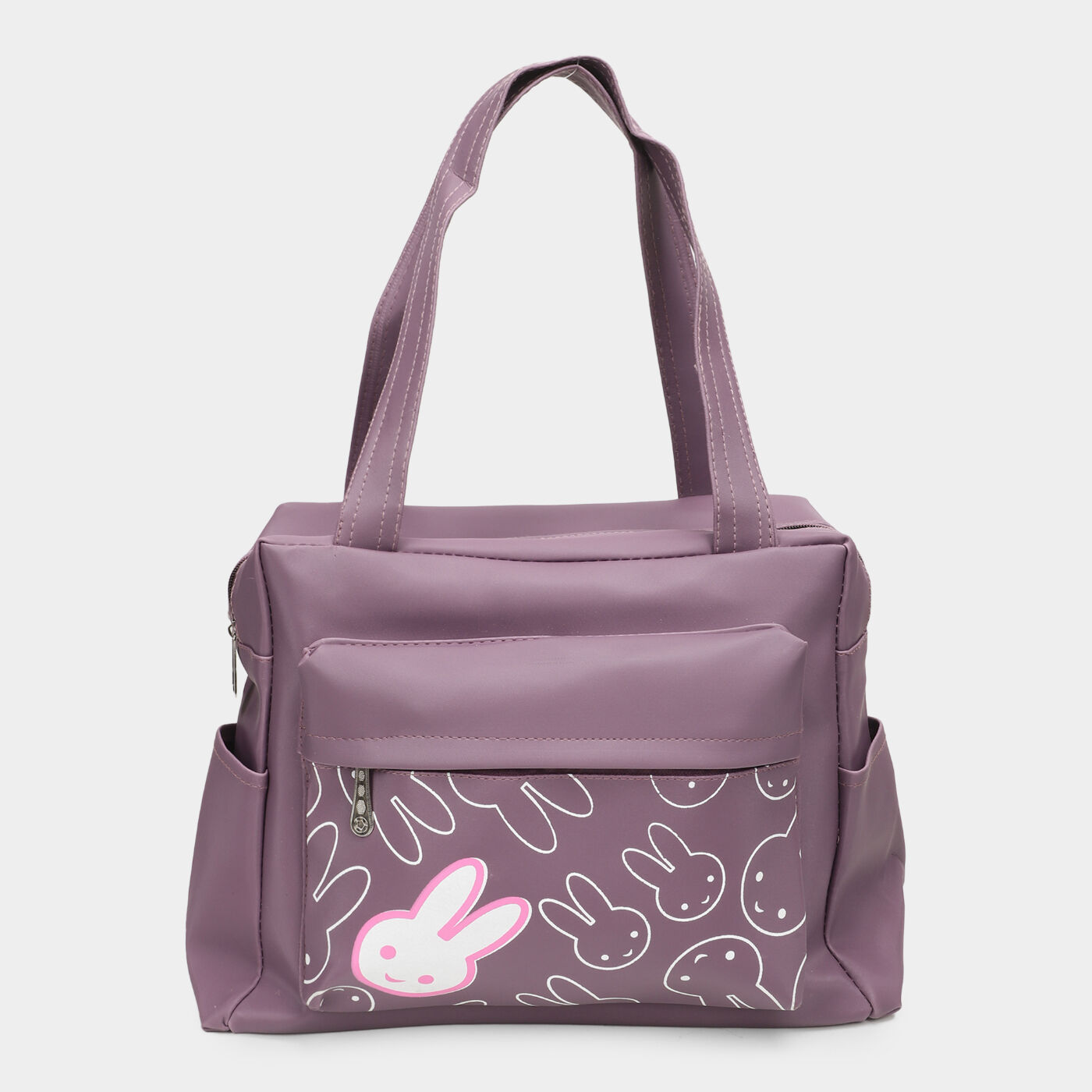 Brink                         Grey Printed Hand Bag