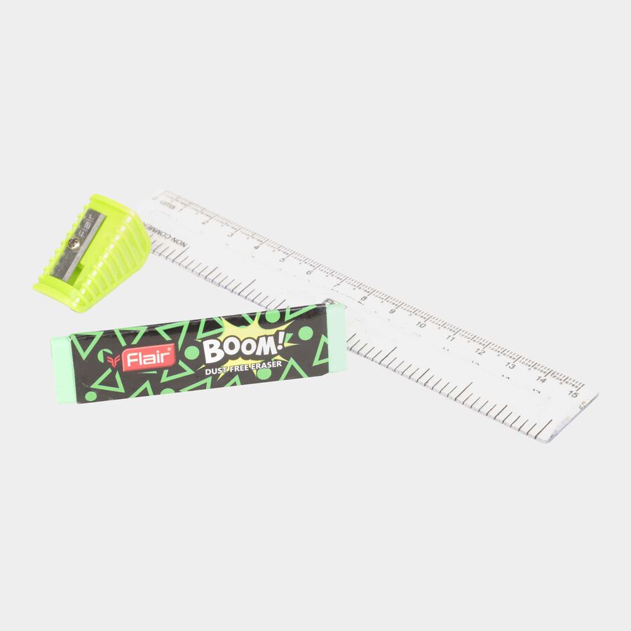 Wax Stationery Kit, Yellow, 25 cm X 8 cm X 3.2 cm, , large image number null