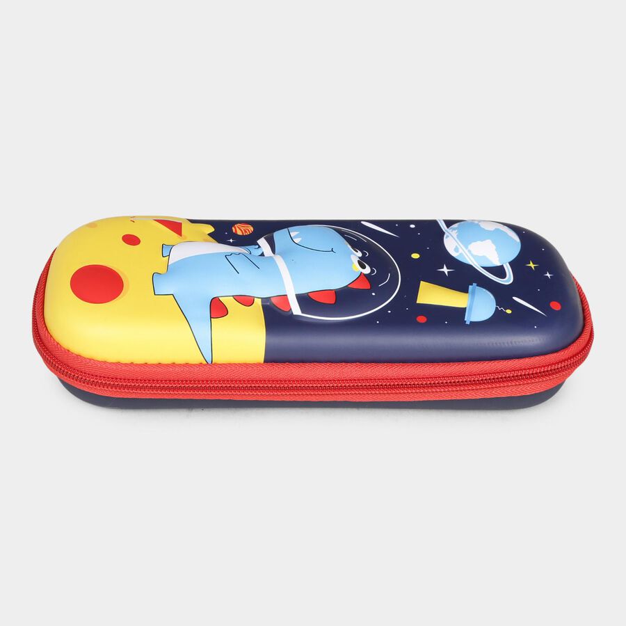 Kid's Dinosaur Zipper Pencil Pouch, , large