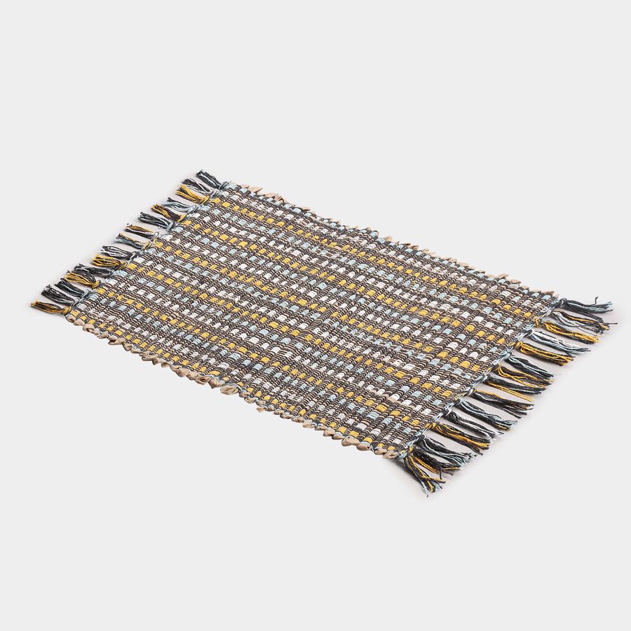 Multicolour Polyester Cotton Door Mat, , large image number null