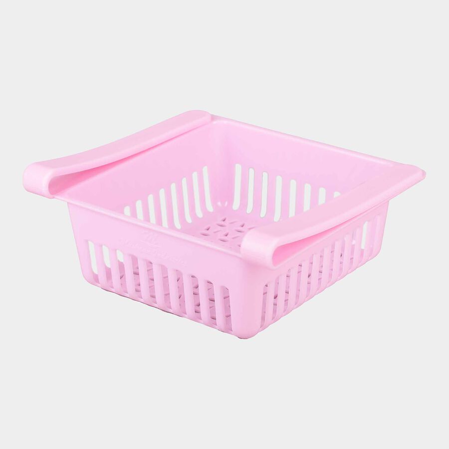 Pink Plastic Basket, , large