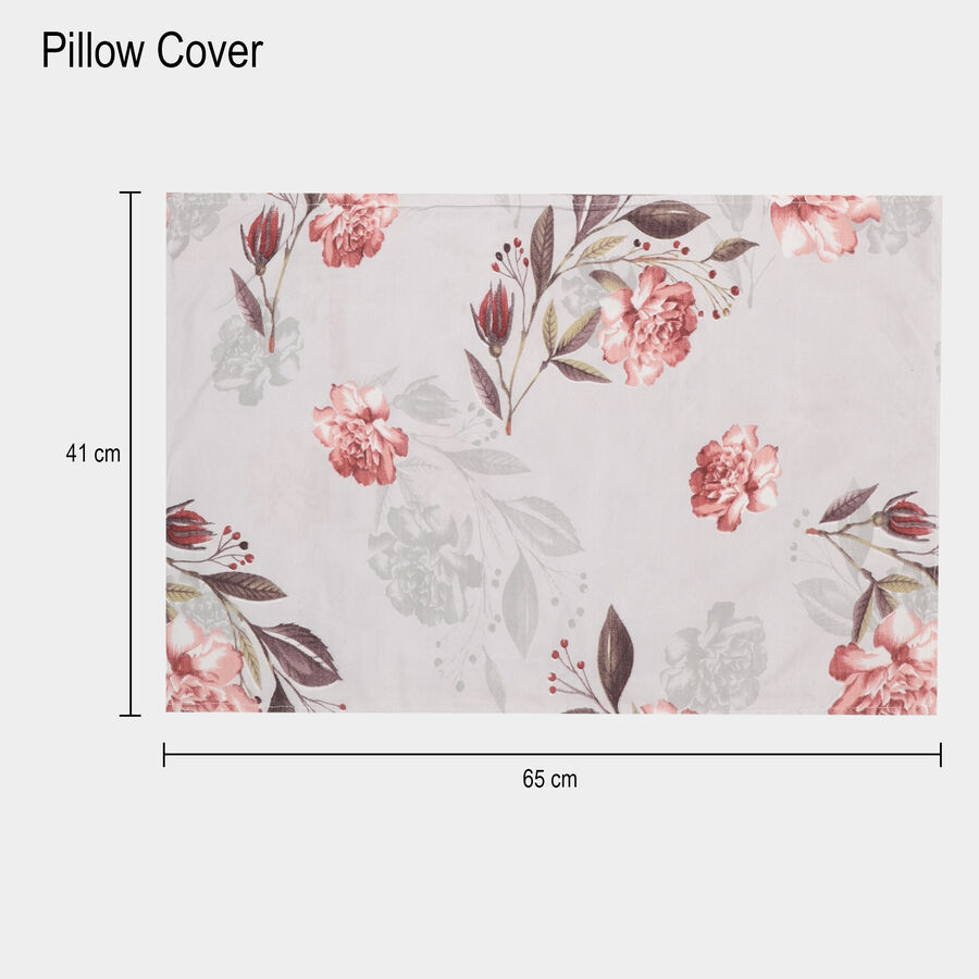120 GSM White Polyester Double Bedsheet, , large image number null