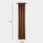 7ft. Brown Polyester Curtain, , small