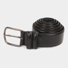 Men's Black Polyurethane Casual Belt, , small image number null
