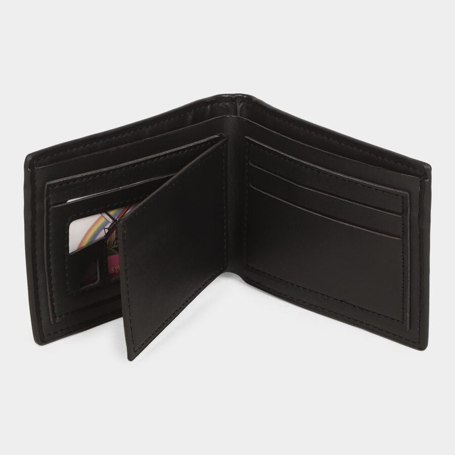 Men's Grey Polyurethane Wallet, , large image number null