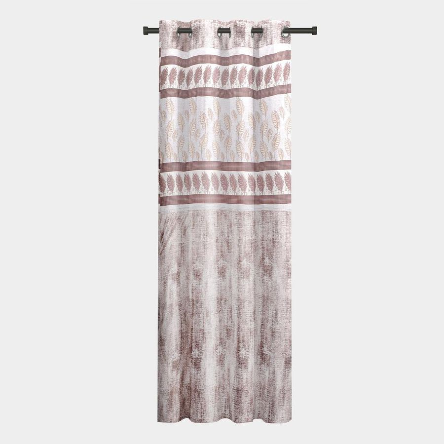 5ft. Brown Polyester Curtain, , large