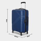 4-Wheel Blue Polypropylene Hard Case Trolley, Small + Medium, , small image number null