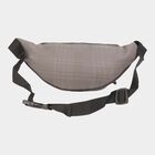Men's Grey Polyurethane Waist Bag, , small image number null