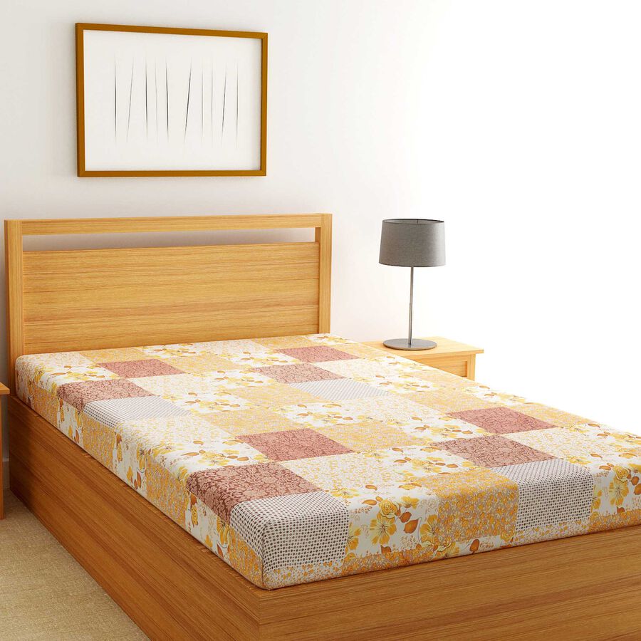 95 GSM Microfiber Single Bedsheet, , large image number null