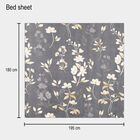 120 GSM Blue Microfiber Double Bedsheet, , small image number null
