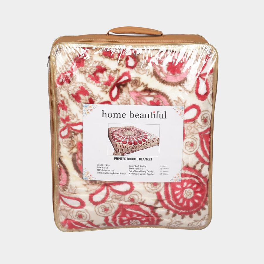  Brown Microfiber Blanket, , large image number null