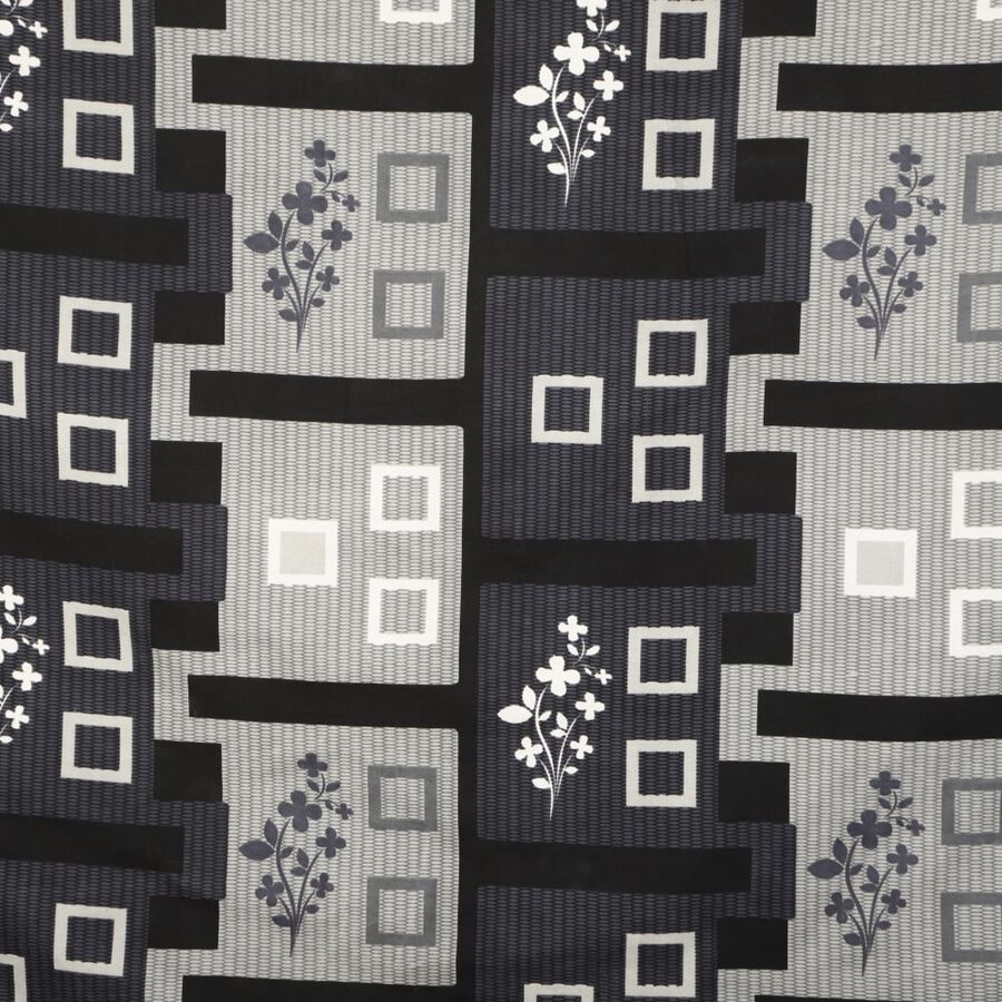 Dark Grey Microfiber Double Bedsheet with Pillow Cover, , large