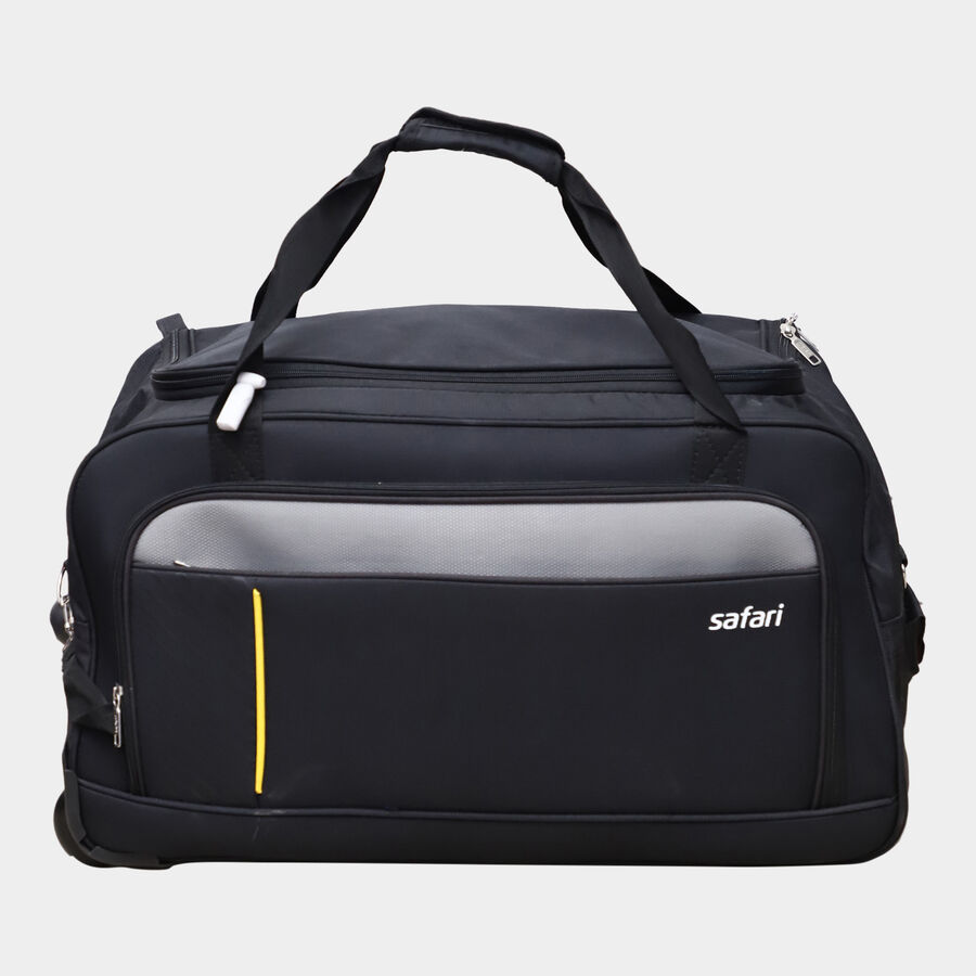 Black Polyester Duffle Trolley, , large