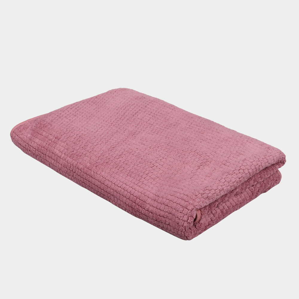 Home Beautiful                         250 GSM Lilac Microfibre Bath Towel