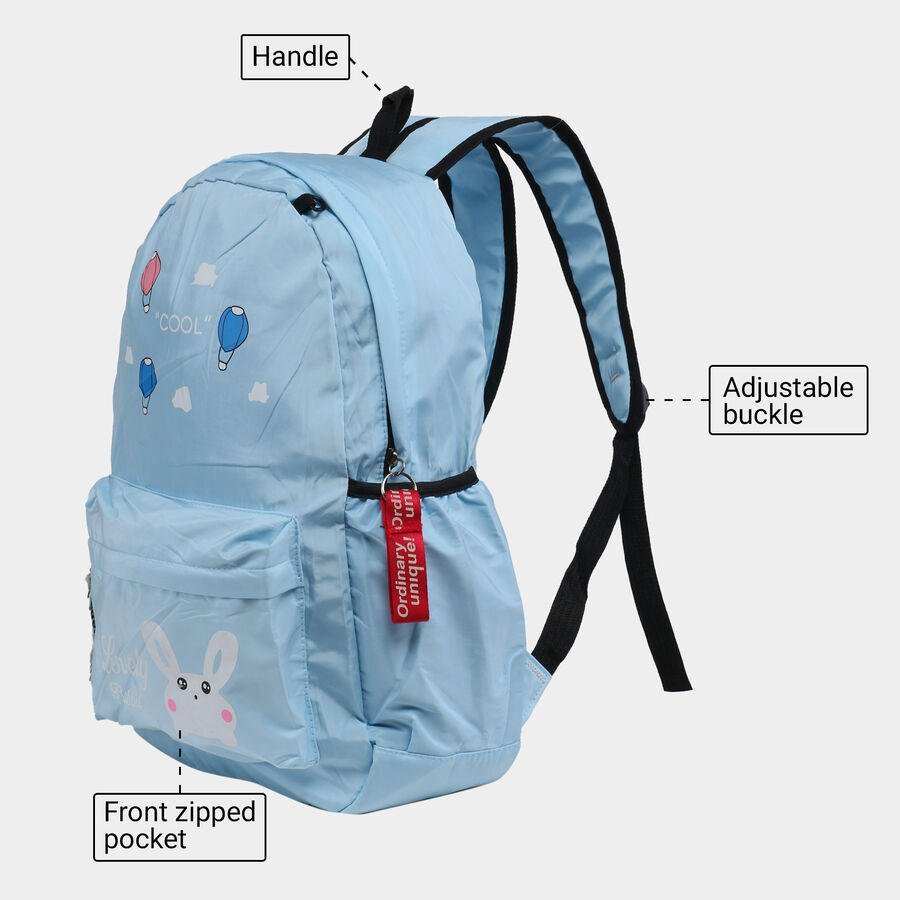 Women's Printed Polyurethane Backpack, , large image number null