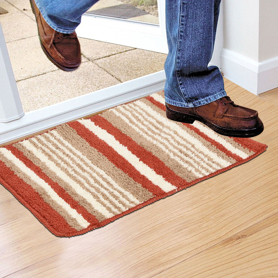 Rust Polyester Rugs, , large image number null