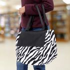 Women's Printed Fabric-Polyester Shopping Bag, Medium, , small image number null