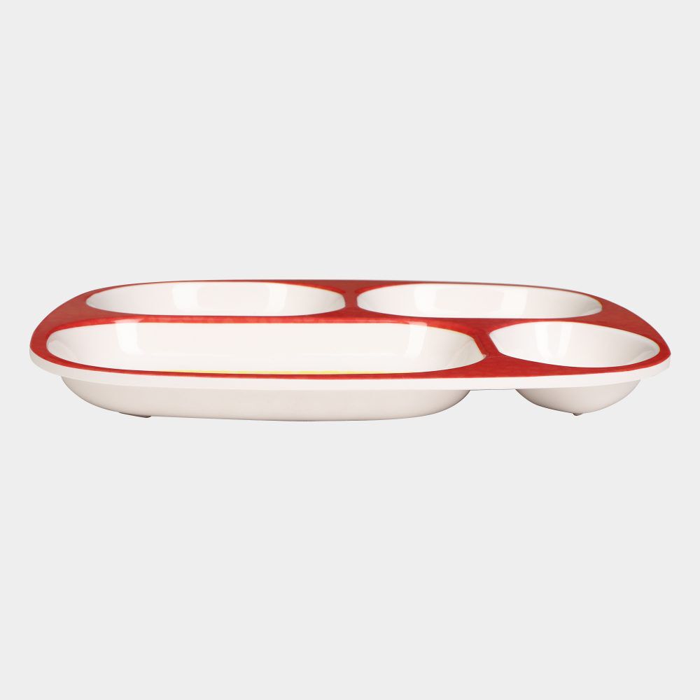 Home Finery                         Melamine Mickey Mouse Lunch Plate