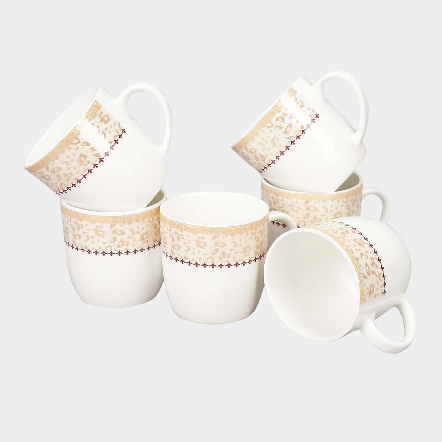 150 ml Bone China Cup, Set of 6, , large image number null