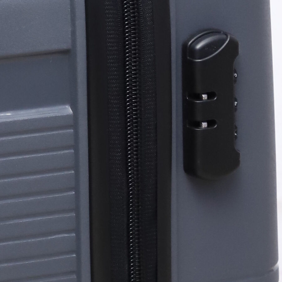 4-Wheel Grey Polypropylene Hard Case Trolley, Small + Medium + Large, , large image number null