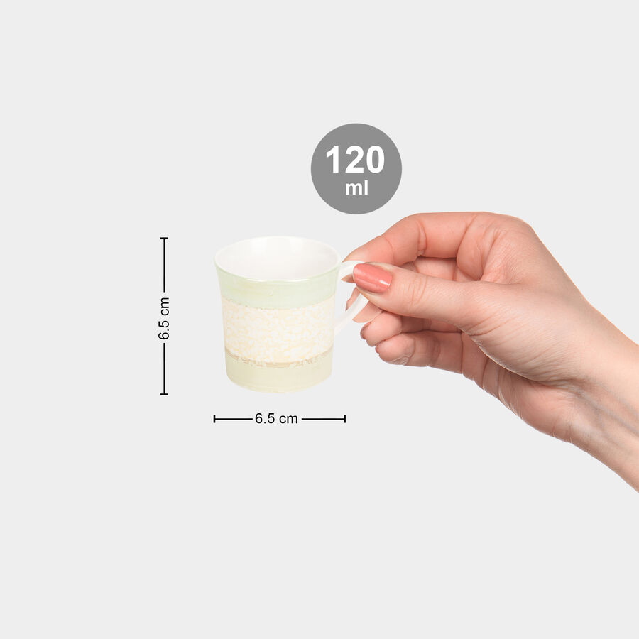 120 ml Stoneware Cup, Set of 6, , large image number null