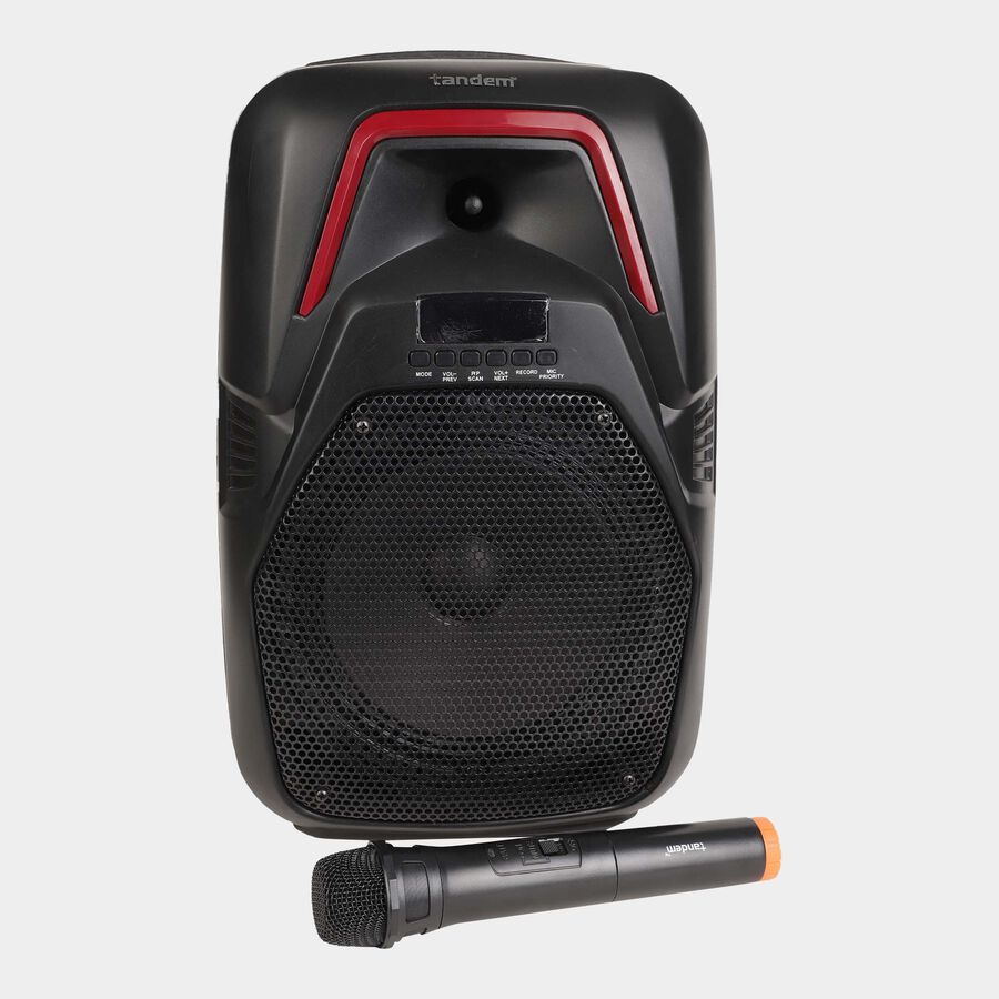 Plastic Speaker, 300 mm X 245 mm X 455 mm, 2000 mAH X2, 40 W RMS, , large image number null