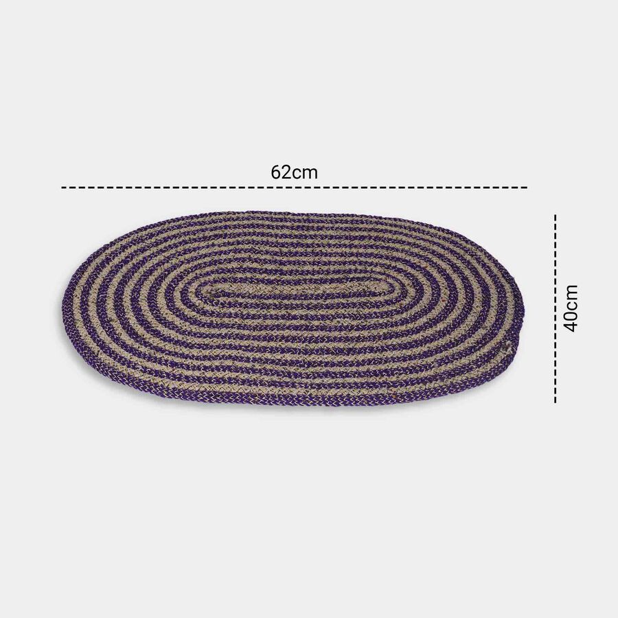 Blue Braided Doormat, , large image number null