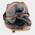 Women Solid Fuchsia Handbag, , small image number null