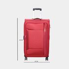 8-Wheel Polyester Soft Case Trolley, Large, , small image number null