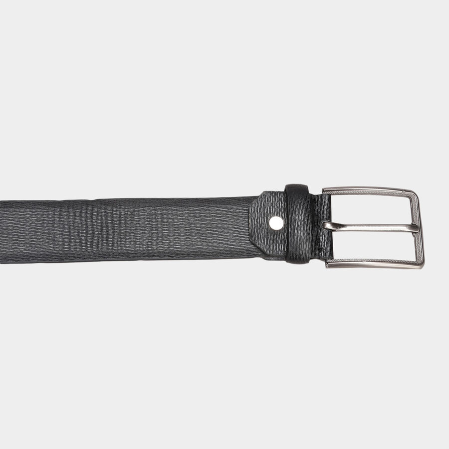 Men's Polyurethane Casual Belt, Size 32, Textured, , large image number null