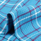 220 GSM Blue Cotton Blend Bath Towel, , small